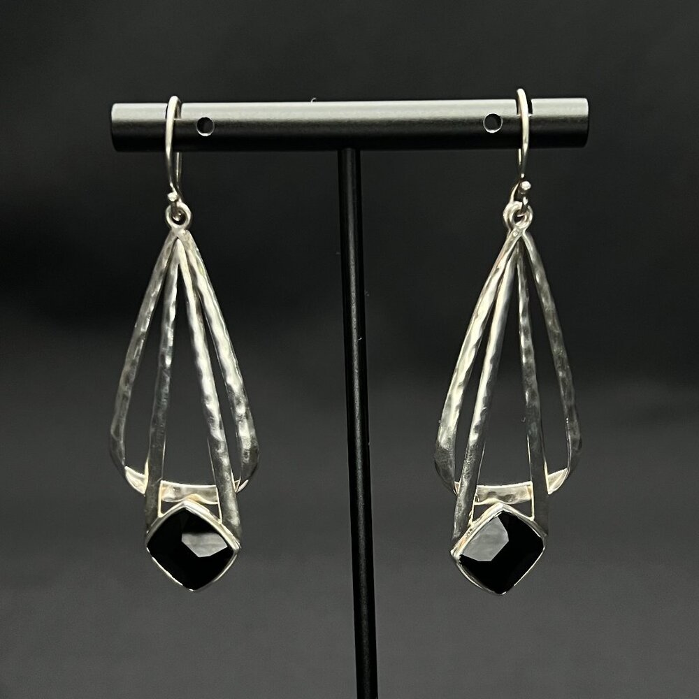 Silpada Black Drop Earrings